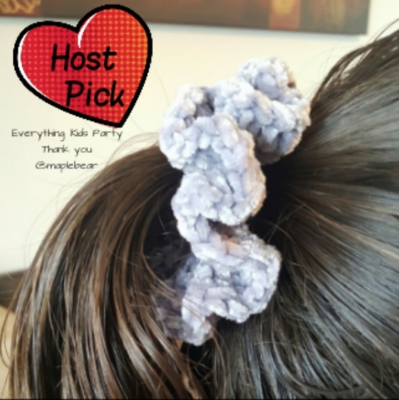 Crochet Super soft Scrunchies - Picture 3 of 15